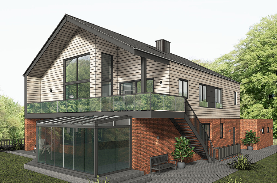 12-2 Aufstockung Wohnhaus