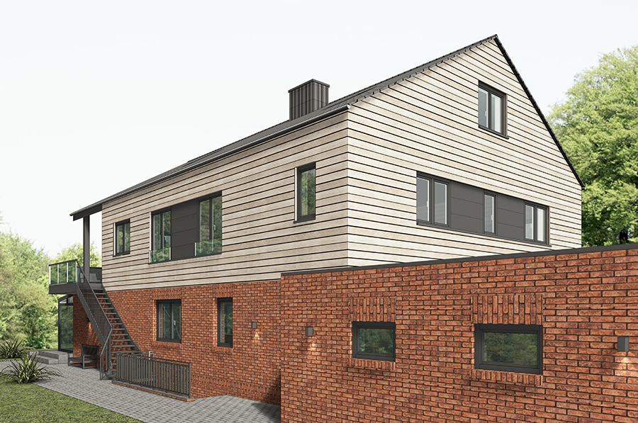 12-3 Aufstockung Wohnhaus